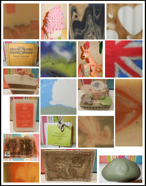 Soap guild soaper showcase Photo: soap