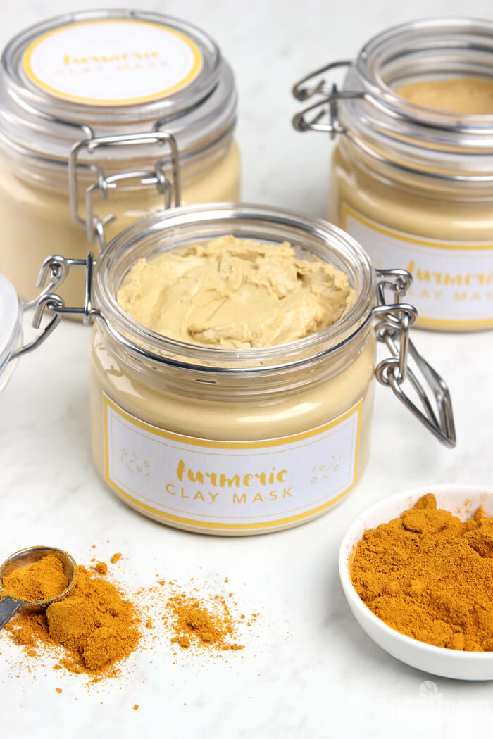 DIY Turmeric Clay Face Mask