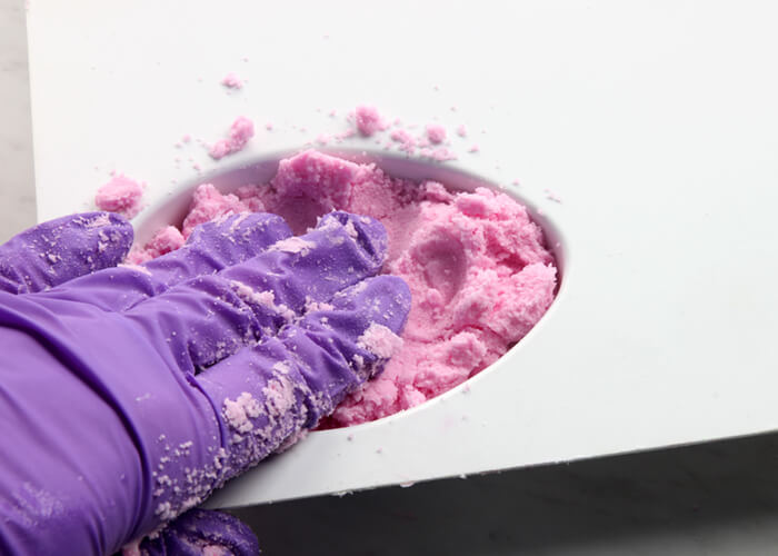 DIY Easter Egg Bath Bombs