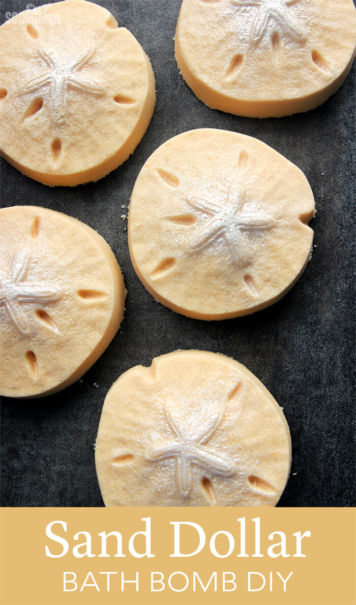 Sand Dollar Bath Bomb DIY
