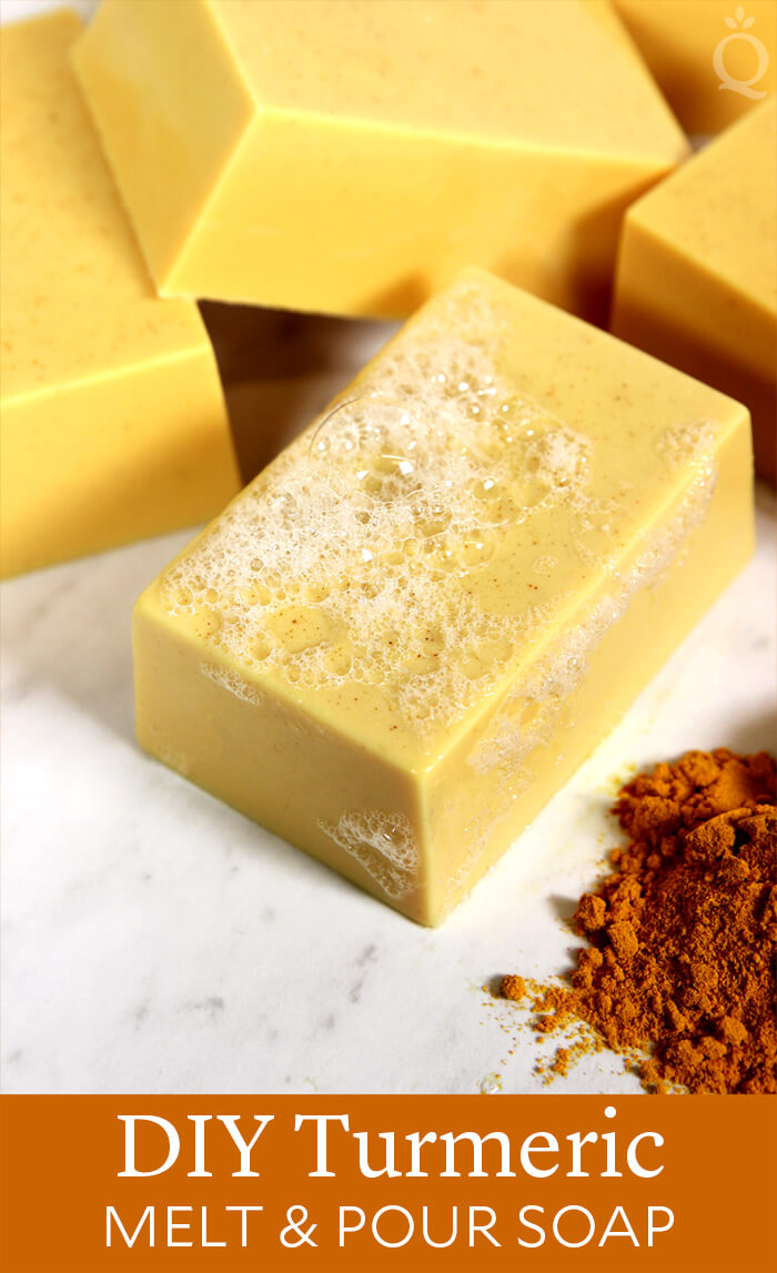 DIY Turmeric Melt & Pour Soap