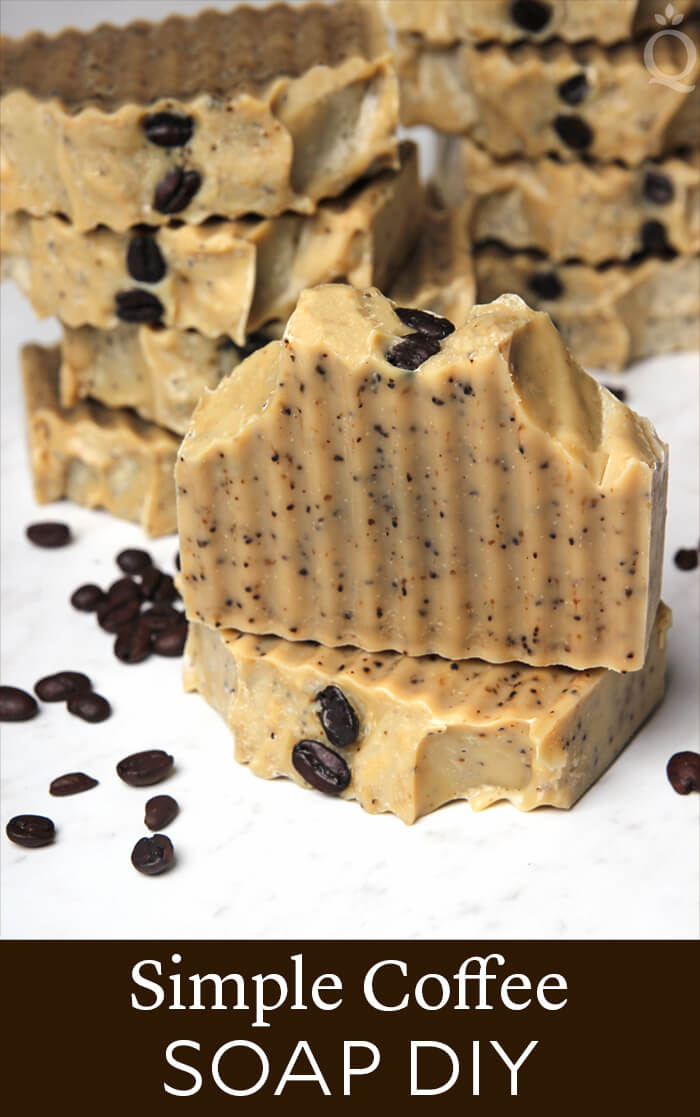 Simple Coffee Soap DIY