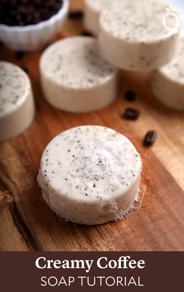 Creamy Coffee Melt and Pour Soap DIY Tutorial