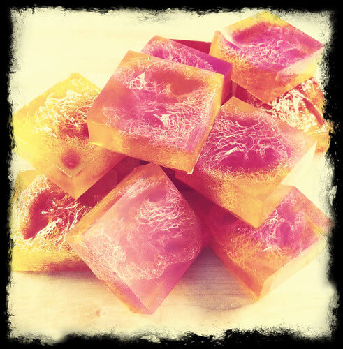 Loofah soap