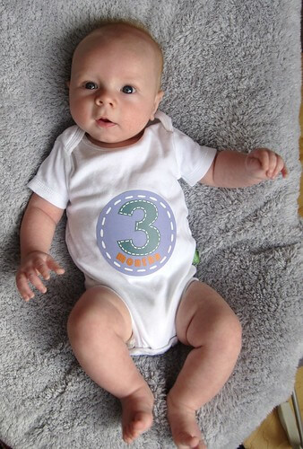 3 Months Old! 3 Months Old!