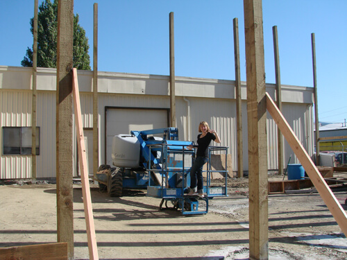 Building the new warehouse