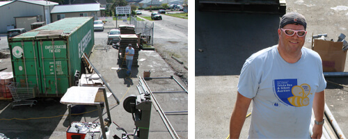 Building the new warehouse