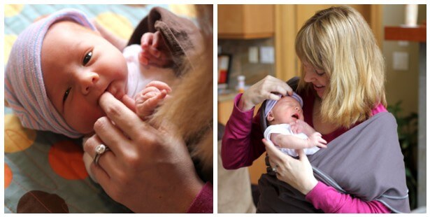 Jamisen and Mom work from home