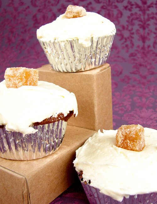 Ginger Molasses Cupcakes