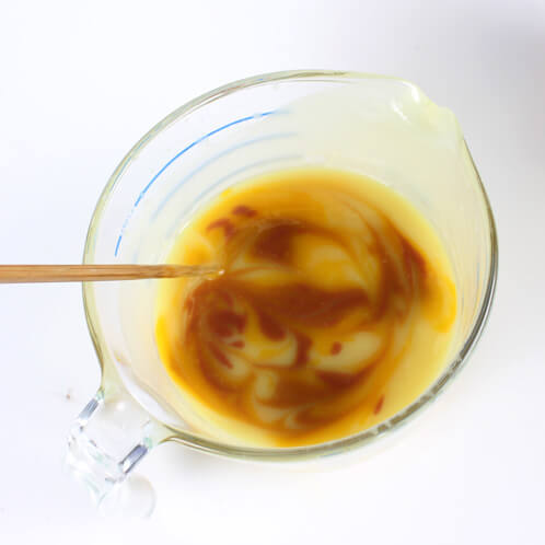 Swirling Soap in the pot