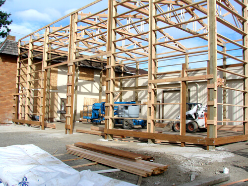 Building the new warehouse
