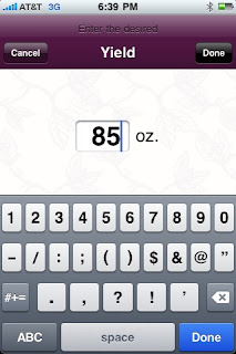 Soapmaking iPhone app