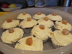 Ginger Molasses Cupcakes